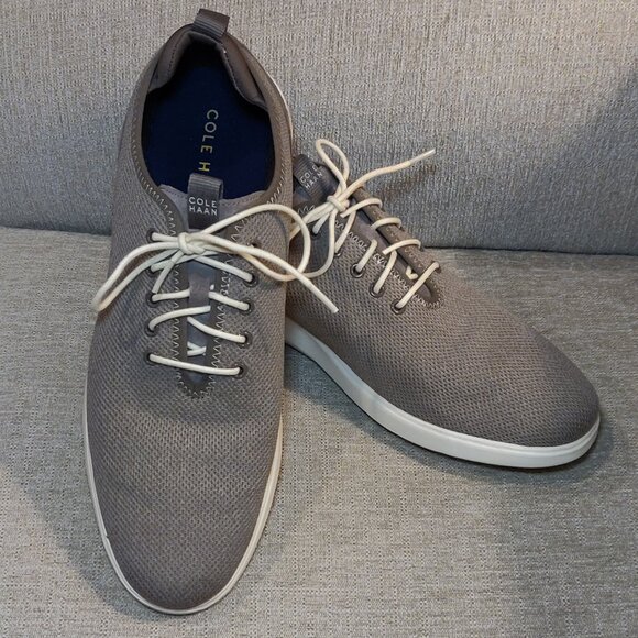 Cole Haan Men's Tan Oxford Shoes - Picture 2 of 9